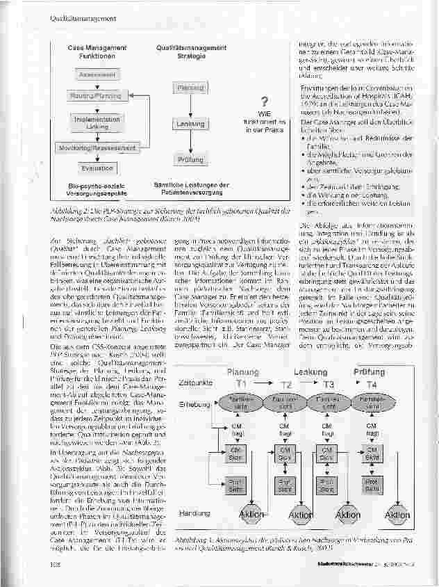 Vorschauseite 3: Qualitätsmanagement in der Nachsorge- Von der Theorie in die Praxis -