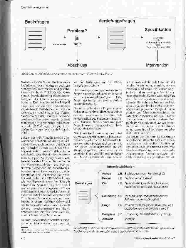 Vorschauseite 5: Qualitätsmanagement in der Nachsorge- Von der Theorie in die Praxis -