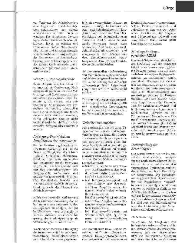 Vorschauseite 3: Mitarbeiterschutz: Verordnung weitgehend unbekannt