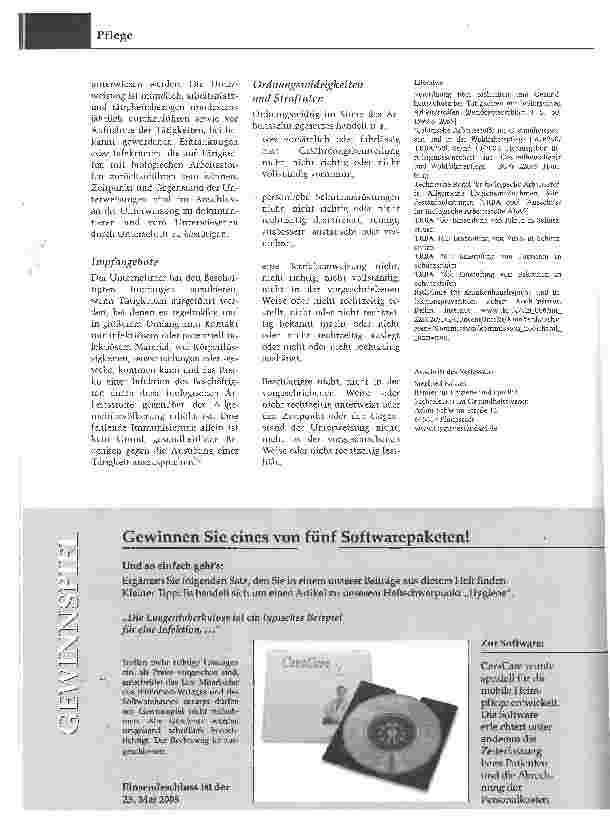 Vorschauseite 4: Mitarbeiterschutz: Verordnung weitgehend unbekannt