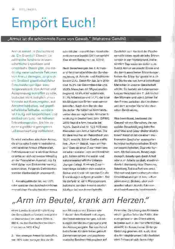 Vorschauseite 1: Empört Euch!