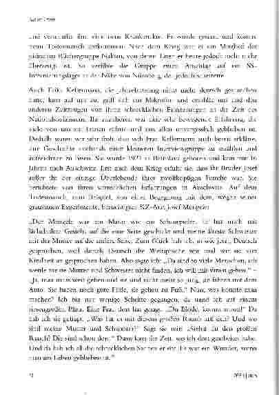 Vorschauseite 3: WARUM ERINNERN? Nürnberger Schülerinnen interviewen Holocaust-Überlebende in Tel Aviv