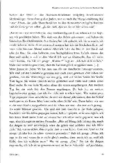 Vorschauseite 4: WARUM ERINNERN? Nürnberger Schülerinnen interviewen Holocaust-Überlebende in Tel Aviv