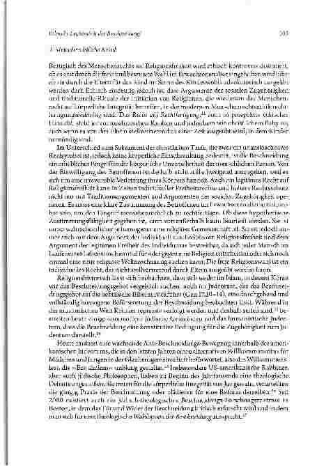 Vorschauseite 5: Ethische Legitimität der Beschneidung?