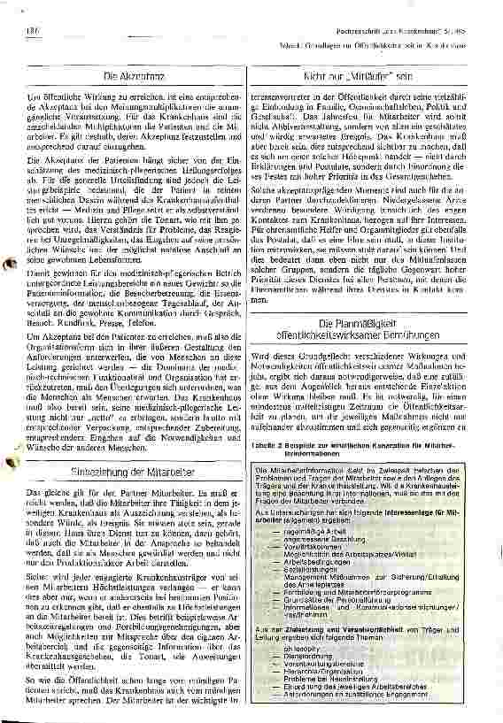 Vorschauseite 4: Grundlagen zur Öffentlichkeitsarbeit im Krankenhaus