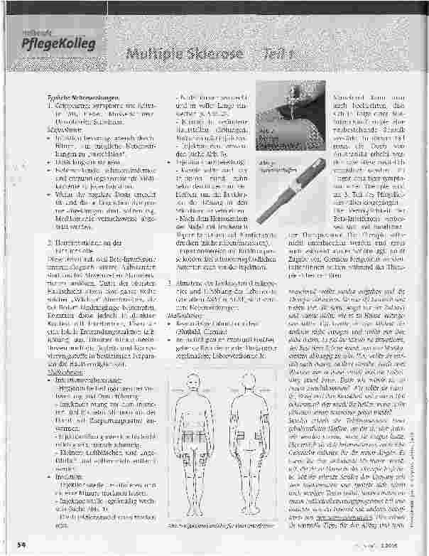 Vorschauseite 3: Kausale Therapieformen. Multiple Sklerose Teil 1