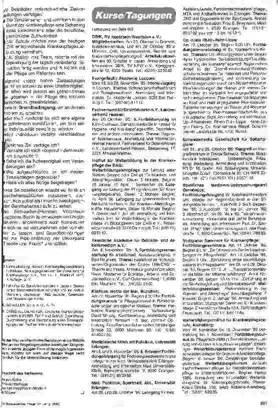 Vorschauseite 3: Krankenpflegeausbildung Diskrepanz Theorie und Praxis