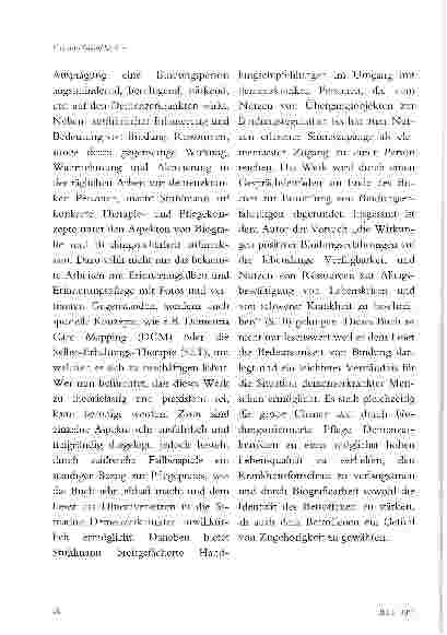 Vorschauseite 2: DEMENZ BRAUCHT BINDUNG