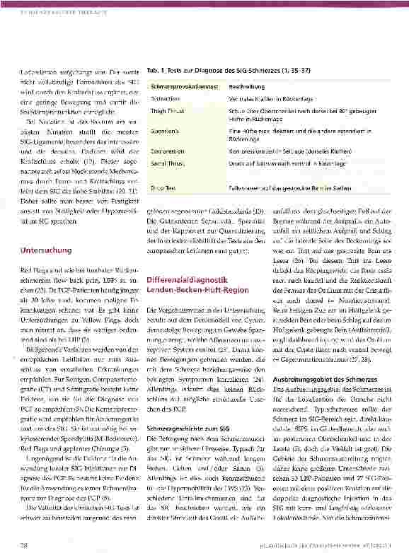 Vorschauseite 4: Das sakroiliakale Gelenk