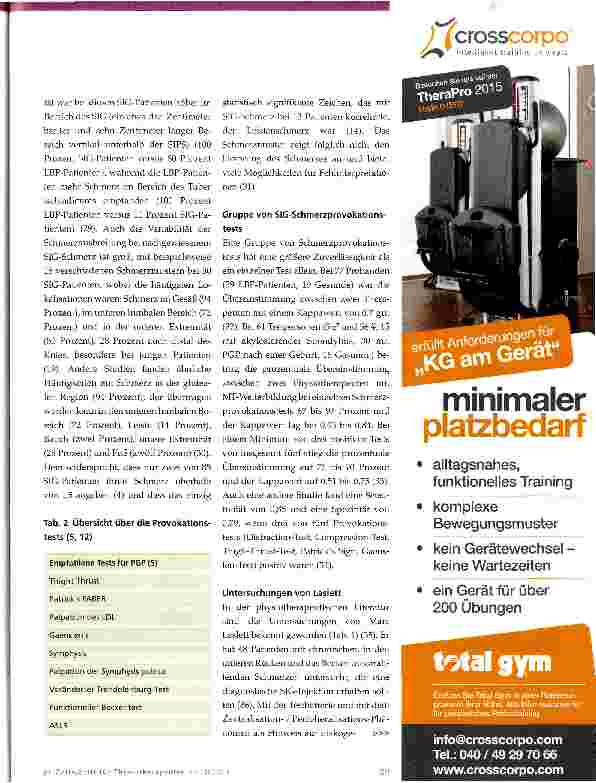 Vorschauseite 5: Das sakroiliakale Gelenk