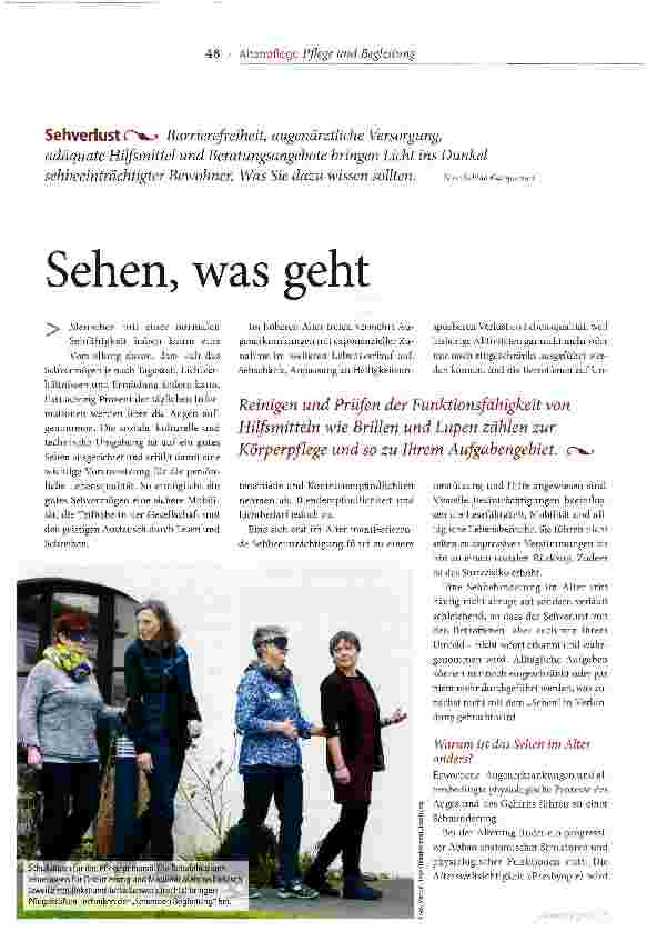 Vorschauseite 1: Sehen, was geht