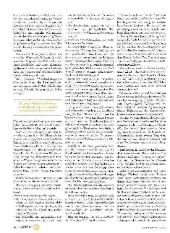 Vorschauseite 3: Medizin in der Krise