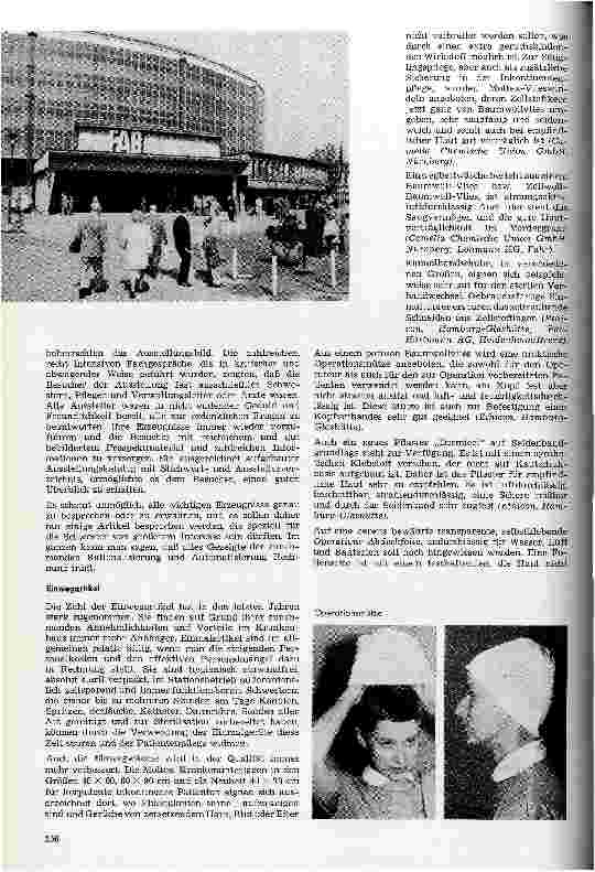 Vorschauseite 2: Rundgang durch die 25. Fachausstellung für Anstaltsbedarf vom 19. bis 22. Mai 1965 in Dortmund