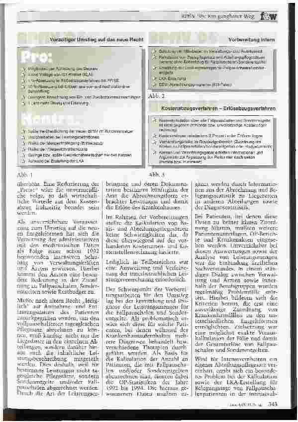 Vorschauseite 2: BPflV 95 Ein gangbarer Weg
