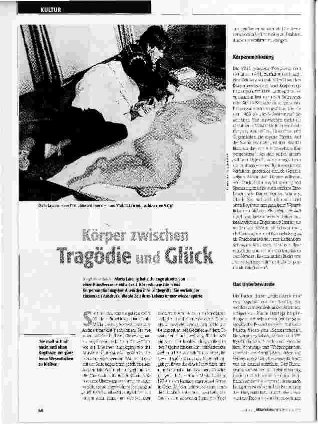 Vorschauseite 1: Körper zwischen Tragödie und Glück