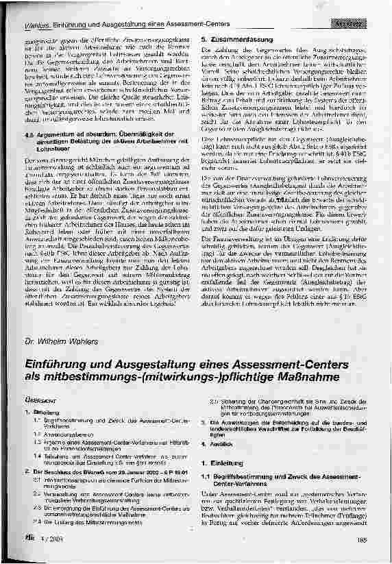 Vorschauseite 5: Lohnsteuerpflicht für Austrittszahlungen aus Umlagekassen des öffentlichen Dienstes?