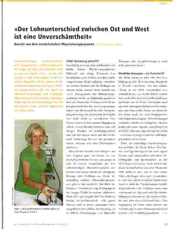 Vorschauseite 1: Der Lohnunterschied zwischen Ost und West ist eine Unverschämtheit