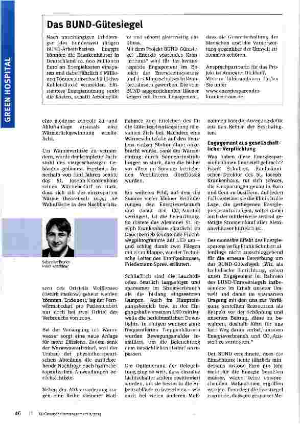 Vorschauseite 2: Energetische Behandlung mit positiven Nebenwirkungen
