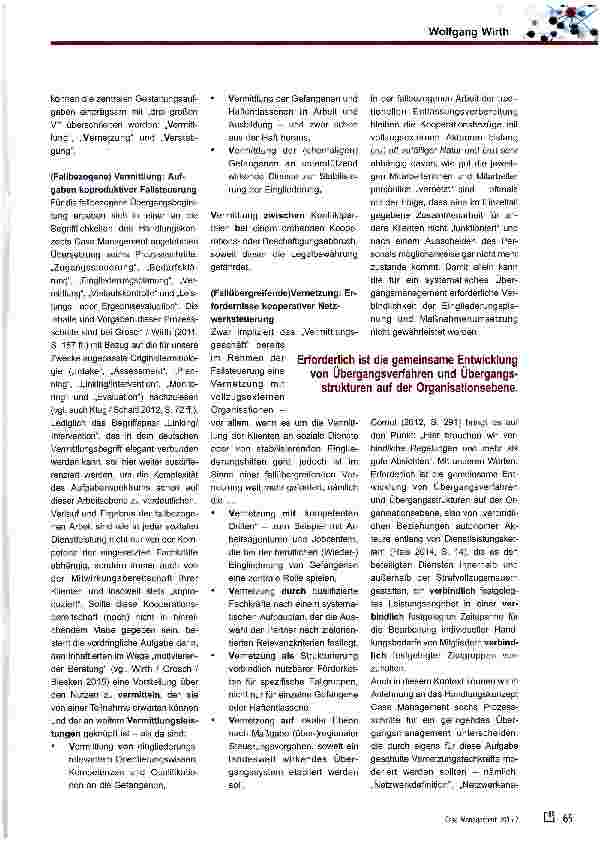 Vorschauseite 6: Übergangsmanagement im Strafvollzug: Rechtliche Grundlagen und fachliche Herausforderungen