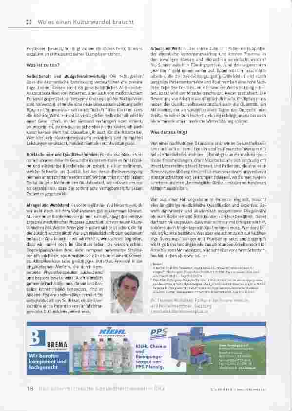 Vorschauseite 2: Führung in der Medizin