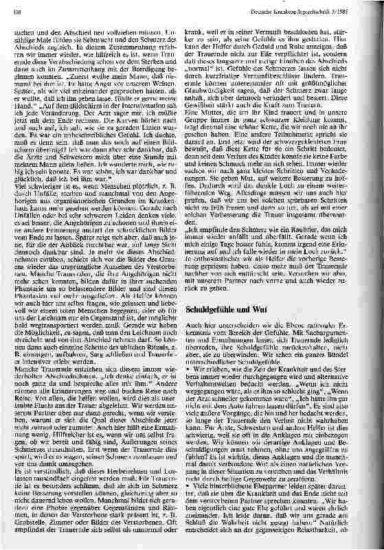 Vorschauseite 2: Trauern - auf dem Weg zu neuen Leben