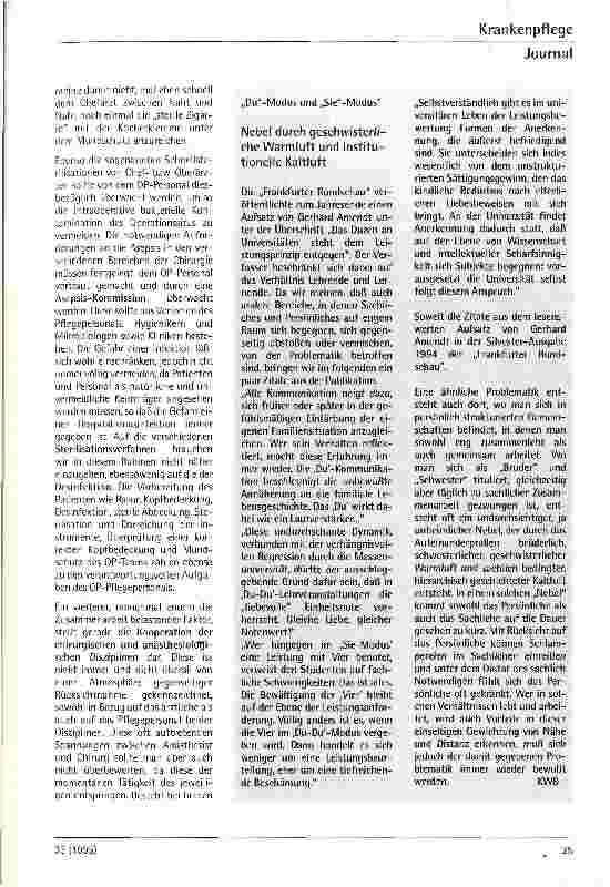 Vorschauseite 2: Der Chirurg und seine Schwester - Traum und Wirklichkeit