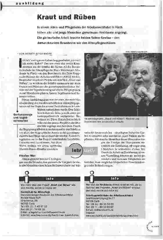 Vorschauseite 1: Kraut und Rüben