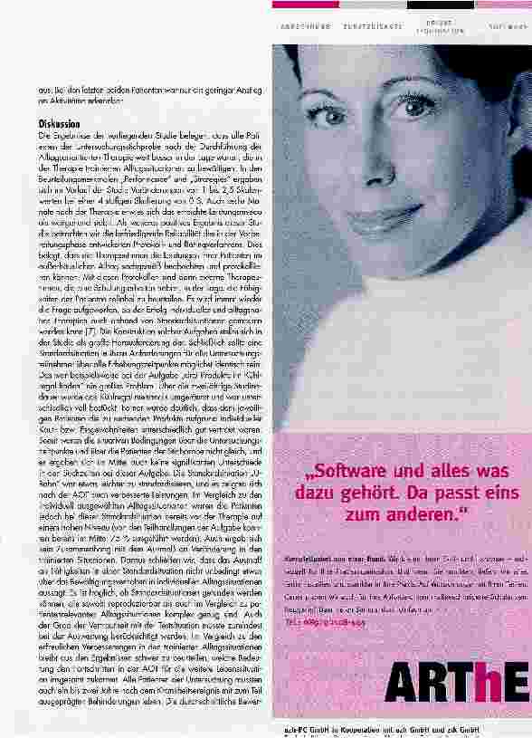 Vorschauseite 6: Oberprüfung der Wirksamkeit der Alltagsorientierten Therapie (AOT) bei Patienten mit erworbener Hirnschädigung