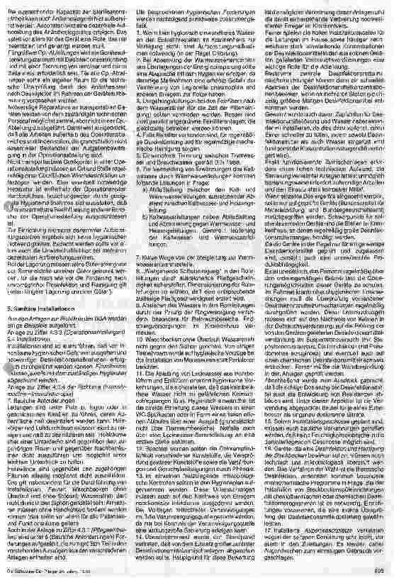 Vorschauseite 3: Angewandte Krankenhaus -Hygiene, 2. Marburger Kongreß, Ergebnisse und Resolution, Planung Bau und Betrieb von Operationseinheiten