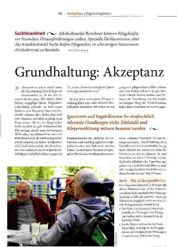 Vorschauseite 1: Grundhaltung: Akzeptanz