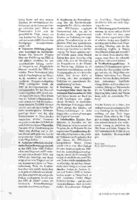 Vorschauseite 5: GEWINNBRINGENDE PFLEGE