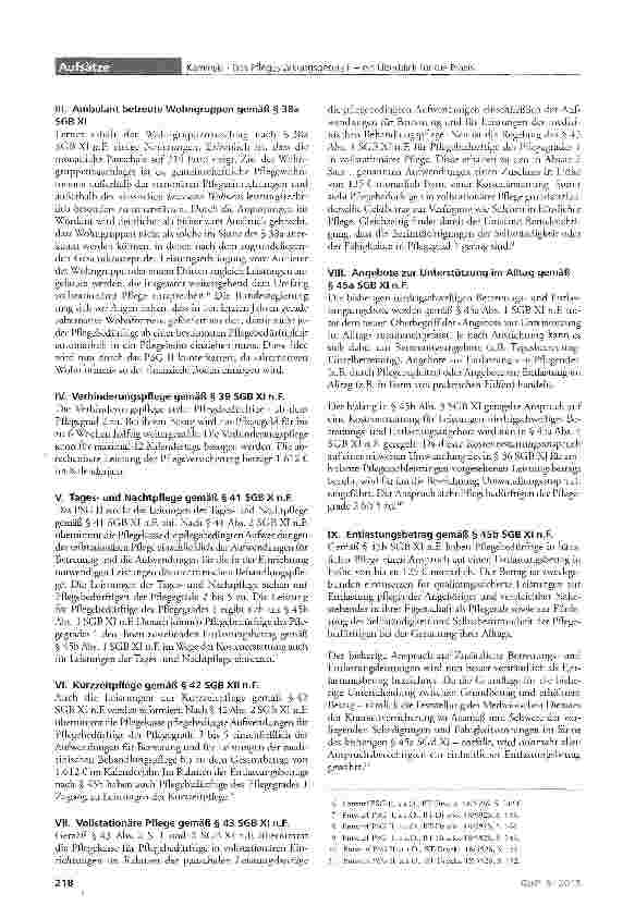 Vorschauseite 3: Das Pflegestärkungsgesetz II - ein Überblick für die Praxis