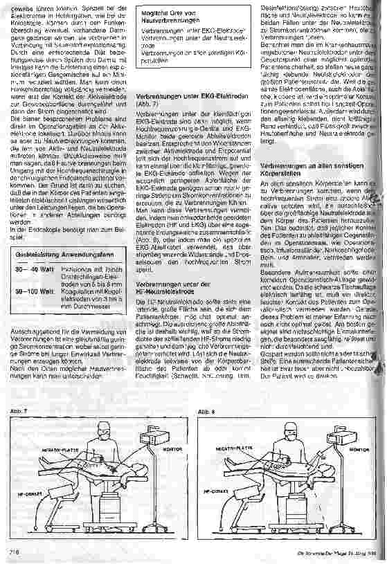 Vorschauseite 3: Besondere Aspekte in der Endoskopieabteilung 5.Folge: Sicherheitsaspekte in der Hochfrequenzchirurgie