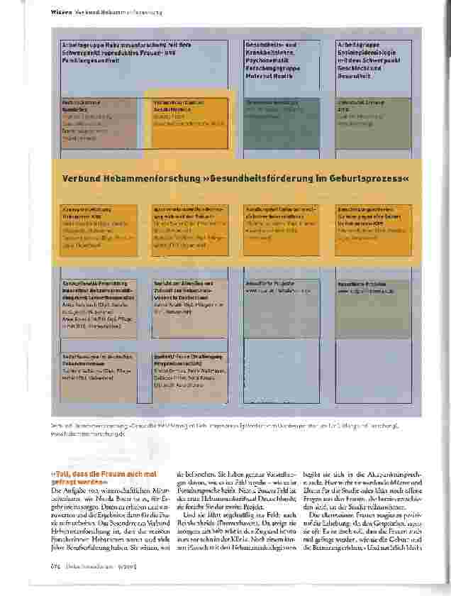Vorschauseite 2: Forschung schafft Wissen