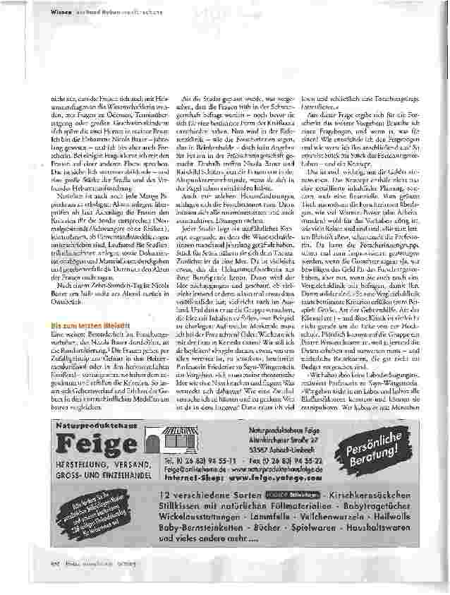Vorschauseite 3: Forschung schafft Wissen