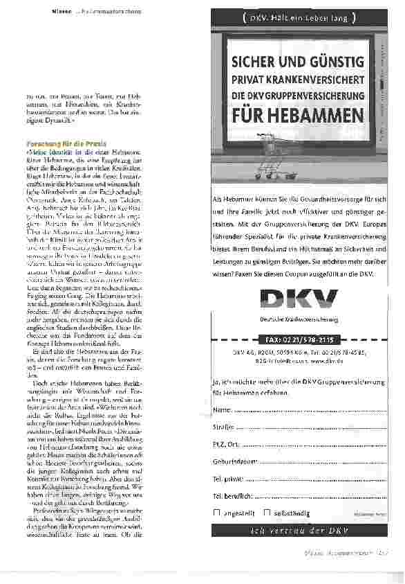 Vorschauseite 4: Forschung schafft Wissen