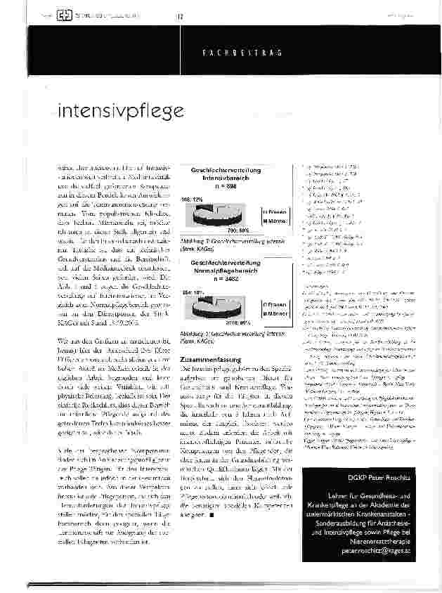 Vorschauseite 5: intensivpflegeein tätiskeitsbereich stellt sich vor