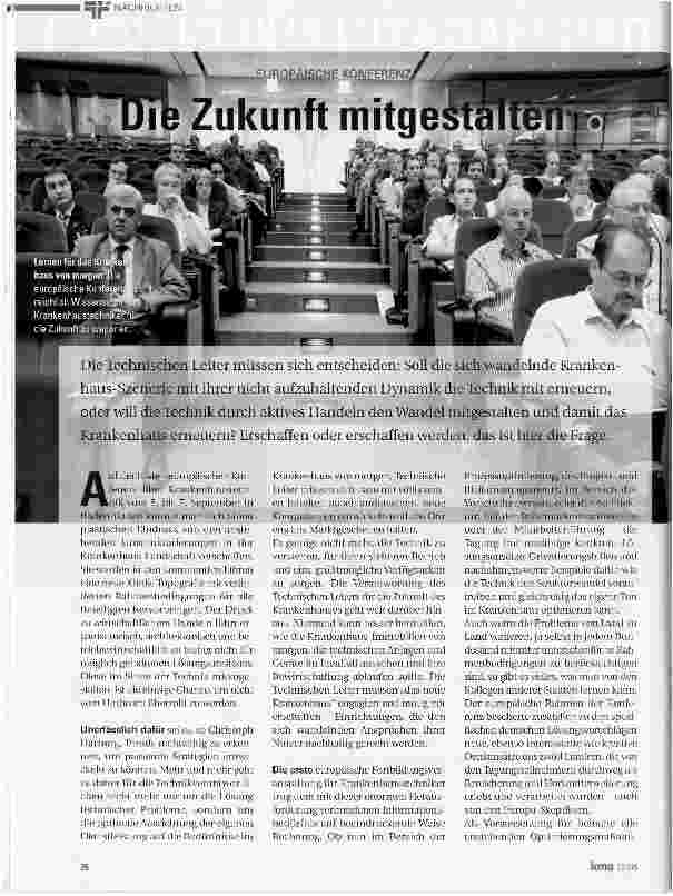 Vorschauseite 1: Die Zukunft mitgestalten