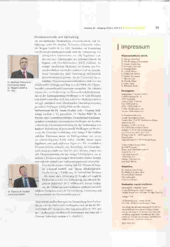 Vorschauseite 4: 7. Kolloquium »Medizinische Instrumente« Aufbereitung, Werterhalt, Wiederverwendung