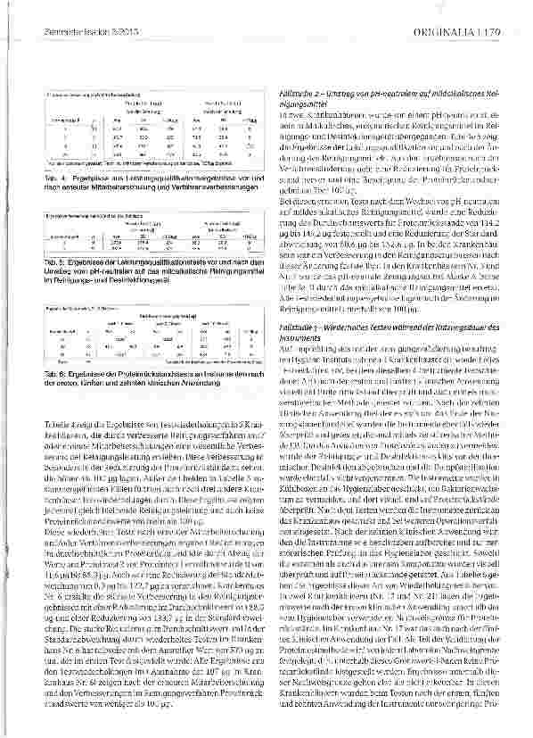 Vorschauseite 5: Ergebnisse der Leistungsqualifikationstests von klinisch angewendeten daVinci-EndoWrist-lnstrumenten in deutschen Krankenhäusern