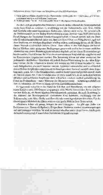 Vorschauseite 4: Stillgeborene Kinder Erfahrungen und Empfehlungen eines Klinikseelsorgers