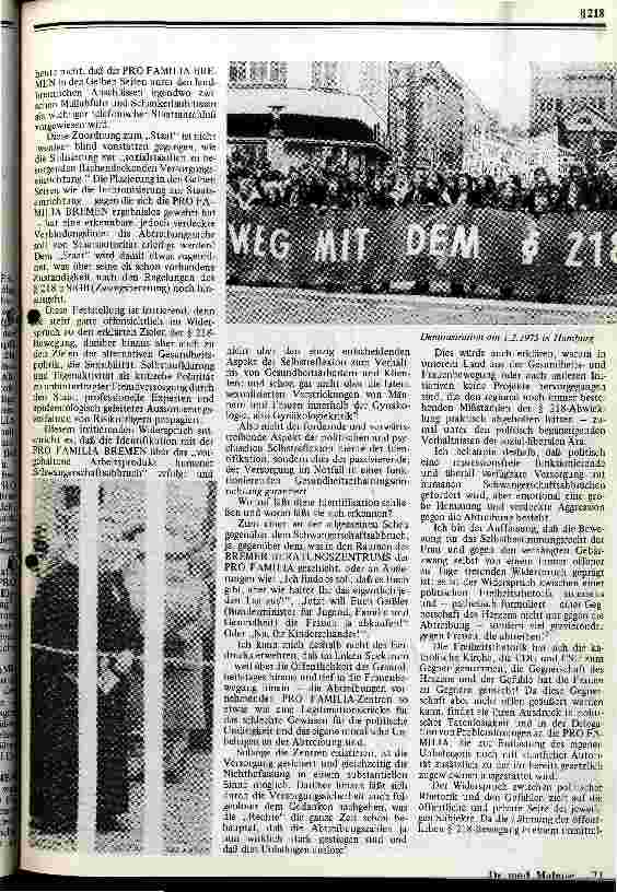 Vorschauseite 2: Mit dem Kopf dafür, mit dem Herz dagegen!