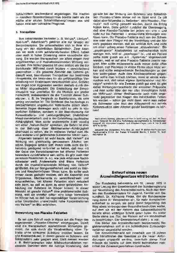 Vorschauseite 4: Grundlagen der Arzneimittelbehandlung: Analgetika, Antipyretika und Tranquilizer