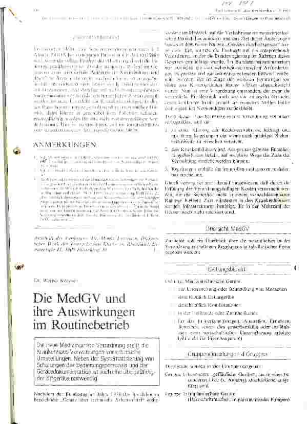Vorschauseite 4: Trägerpflichten bei Sondervereinbarungen nach der GOÄ