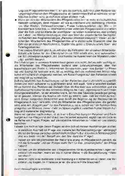 Vorschauseite 6: Helfen wollen und sparen müssen - Einschränkungen im Personalund Sachbudget und deren Auswirkungen