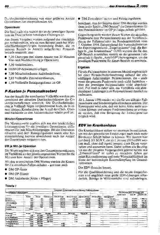 Vorschauseite 2: Die neue BPflV-Strategie im Diakonie Krankenhaus Alten Eichen in Hamburg-