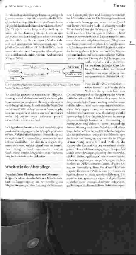 Vorschauseite 2: Gesündere und leistungsfördernde Arbeitsbedingungen in derstationären Altenpflege