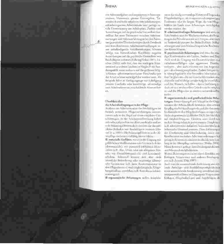 Vorschauseite 3: Gesündere und leistungsfördernde Arbeitsbedingungen in derstationären Altenpflege