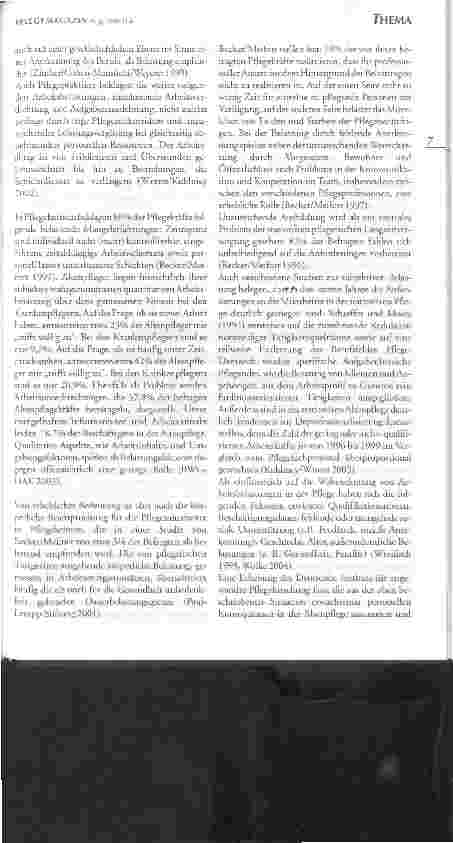 Vorschauseite 4: Gesündere und leistungsfördernde Arbeitsbedingungen in derstationären Altenpflege