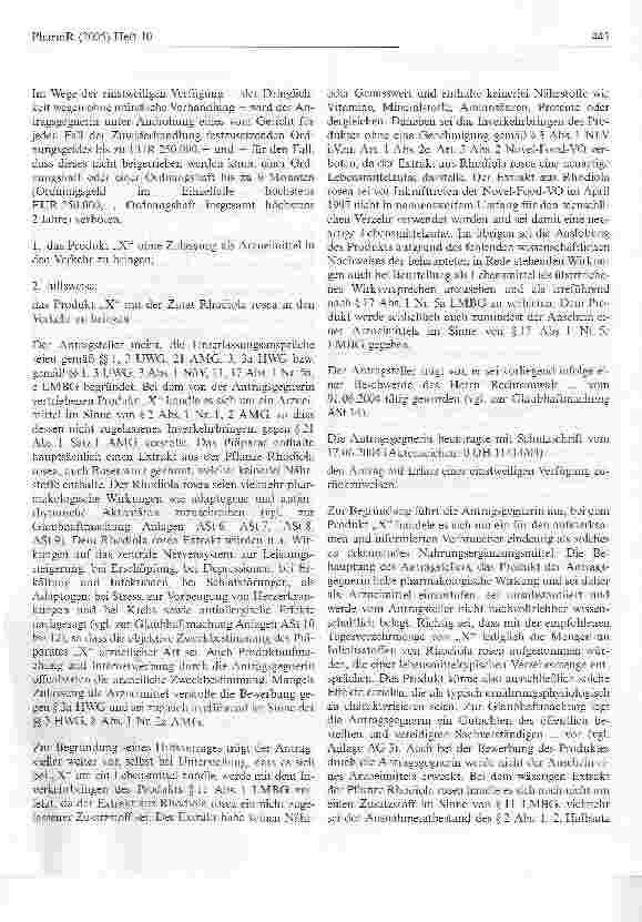 Vorschauseite 2: Pflanzenbestandteile in Lebensmitteln